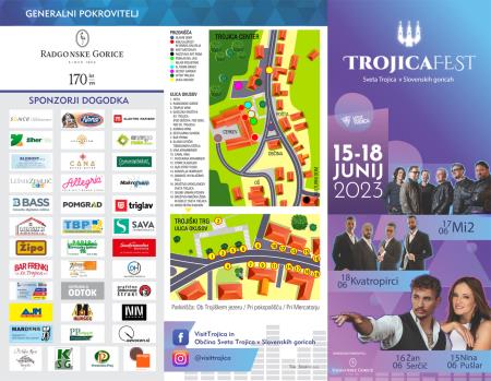 Program dogajanja - TrojicaFest 2023